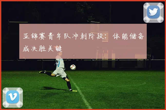 亚锦赛青年队冲刺阶段:体能储备成决胜关键 - 万彩官网APP推荐