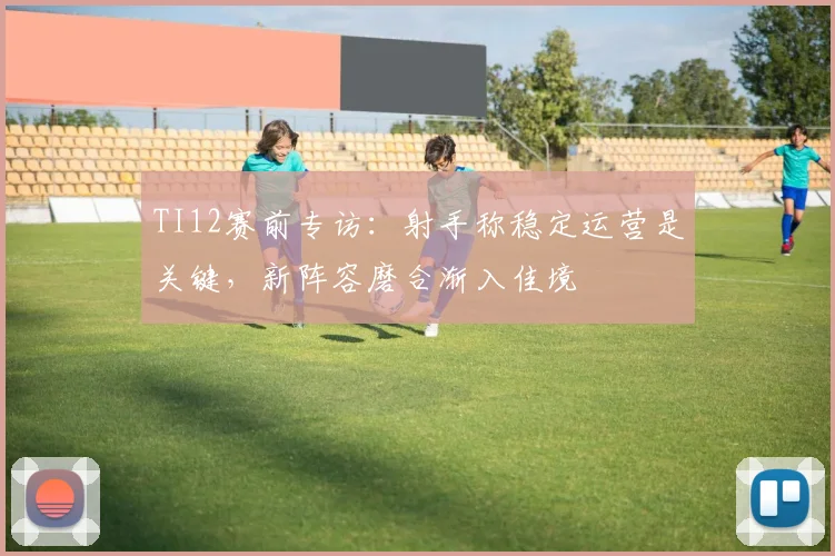 TI12赛前专访：射手称稳定运营是关键，新阵容磨合渐入佳境 - 万彩官网APP推荐